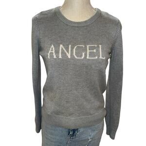 Y2K Victoria’s Secret Angel Script Knit Sweater XS